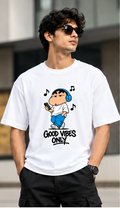 Good Vibes Only Printed T-Shirt